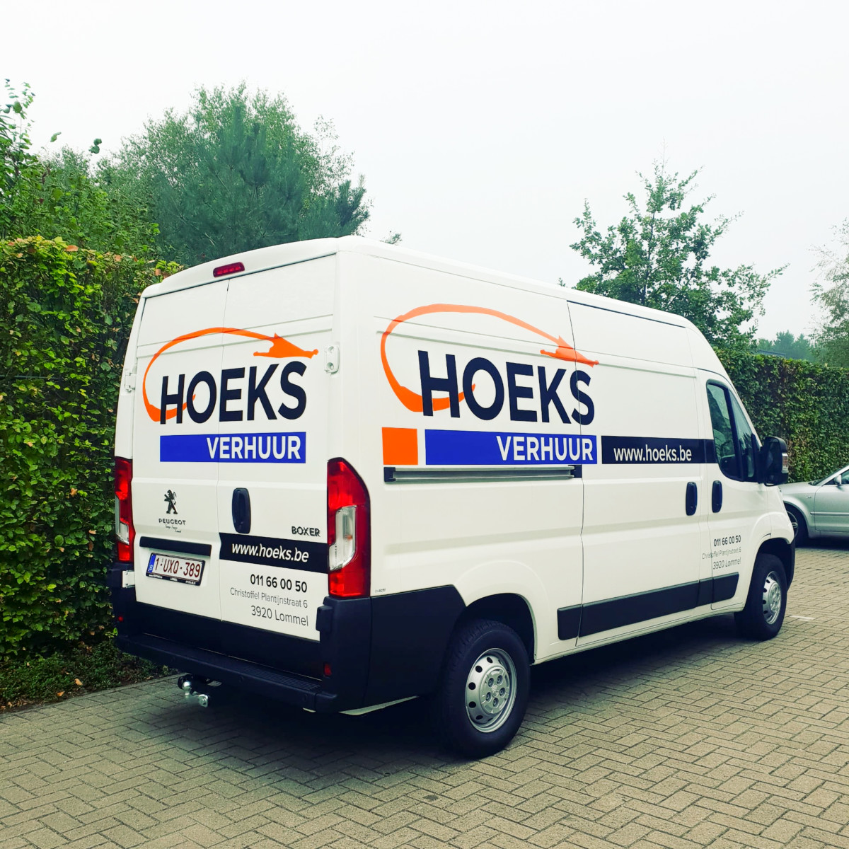 Peugeot Boxer voor verhuis bestelwagen huren limburg