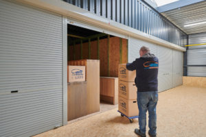 Hoeks Verhuizingen Lommel opslagruimte huren gevulde opslagruimte